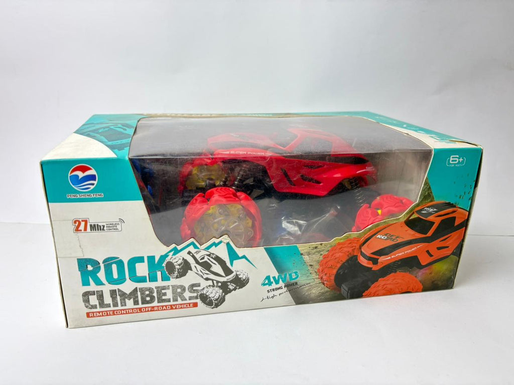 Rock Climber 4WD RC Car – Remote Control Off-Road Vehicle with Powerful Grip (6+)