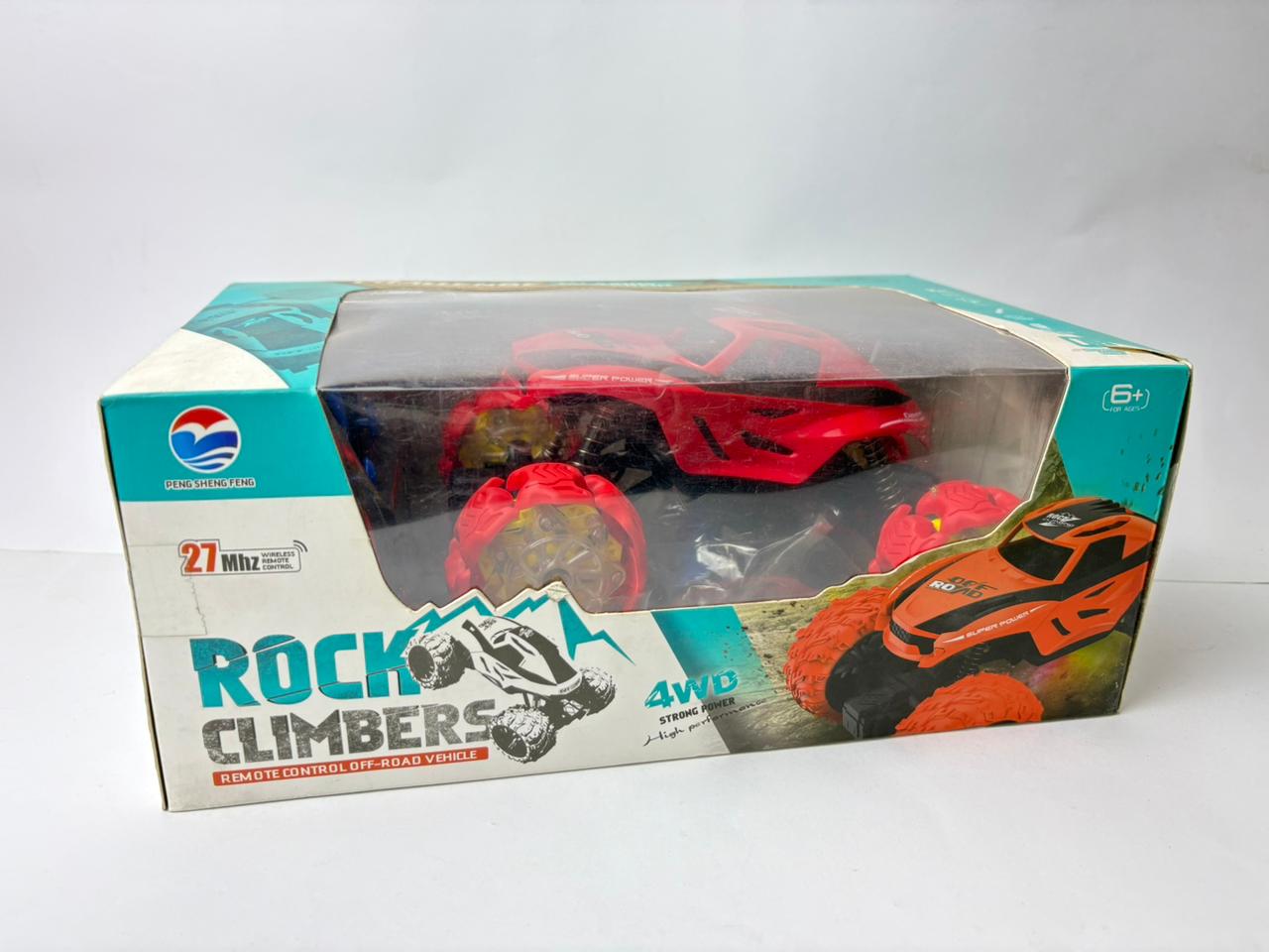 Rock Climber 4WD RC Car – Remote Control Off-Road Vehicle with Powerful Grip (6+)