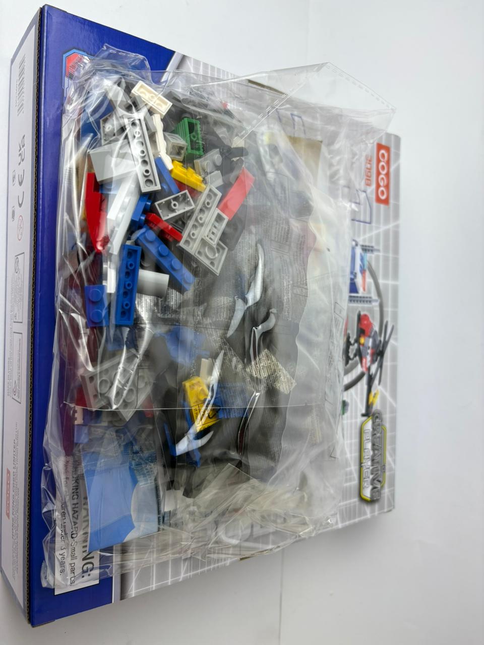 COGO Police Creative Player 3-in-1 Building Blocks Set – 249 Pieces (Ages 6+)