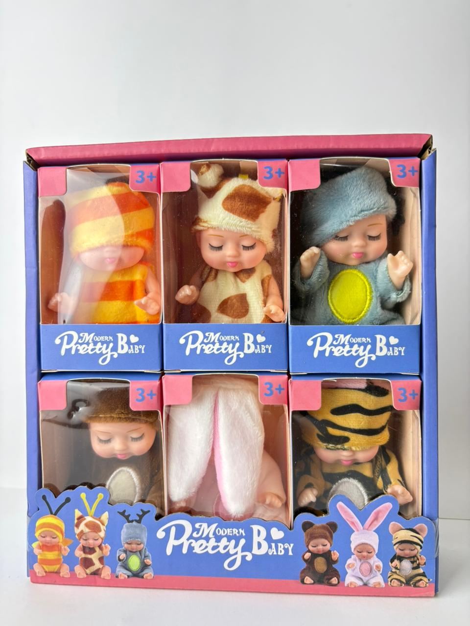 Modern Pretty Baby Doll Set (pack of 6)