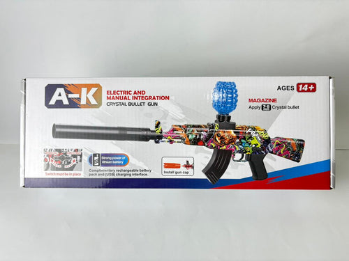 AK Electric & Manual Crystal Bullet Gun (Rechargeable | 14+)