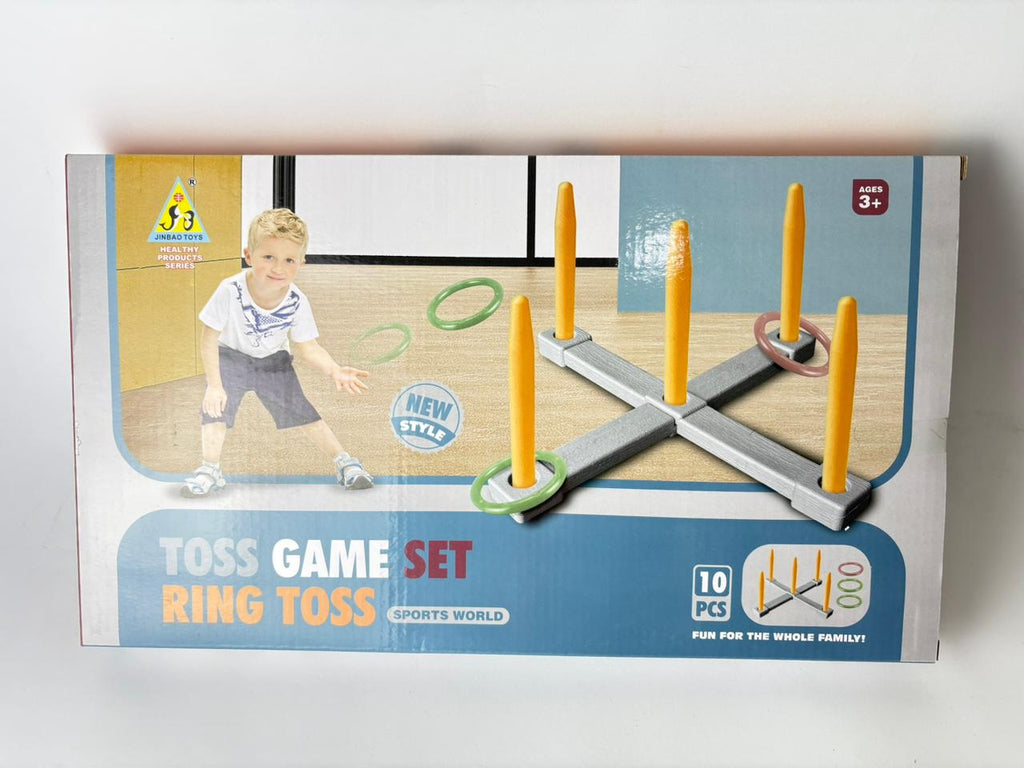 🎯 Ring Toss Game Set for Kids & Family – Indoor & Outdoor Fun Toy