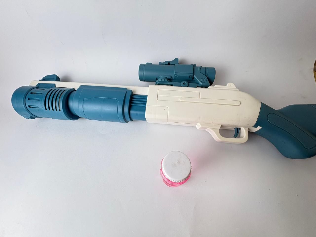 Bubble Gun with Light & Music – Automatic Bubble Machine Toy